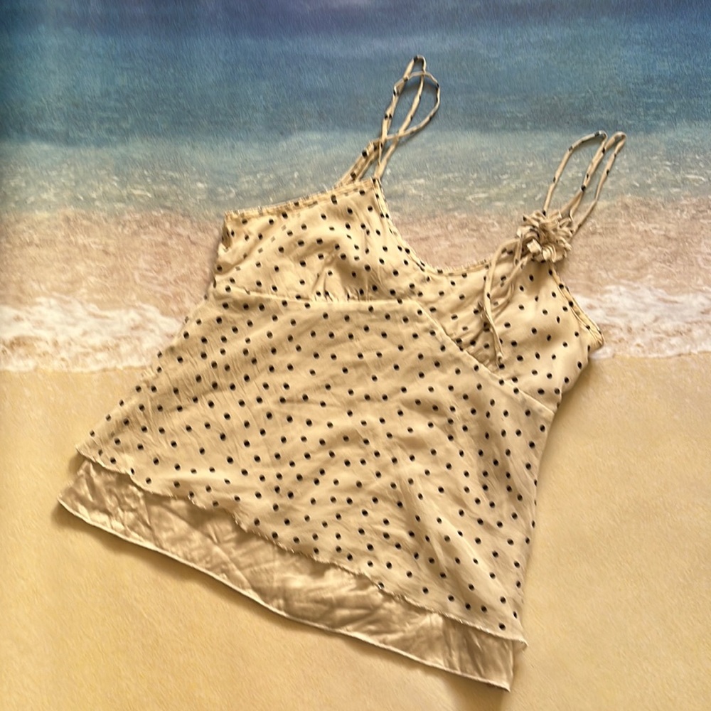 Cute Kenzie silk tank top